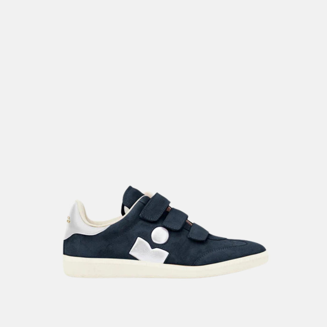 Beth Sneakers In Suede Calfskin With Velcro Straps
