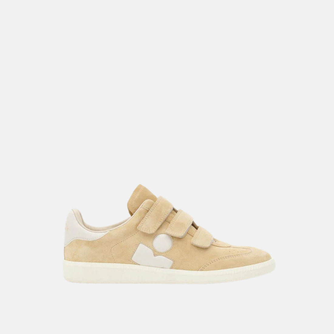 Beth Sneakers In Suede Calfskin With Velcro Straps