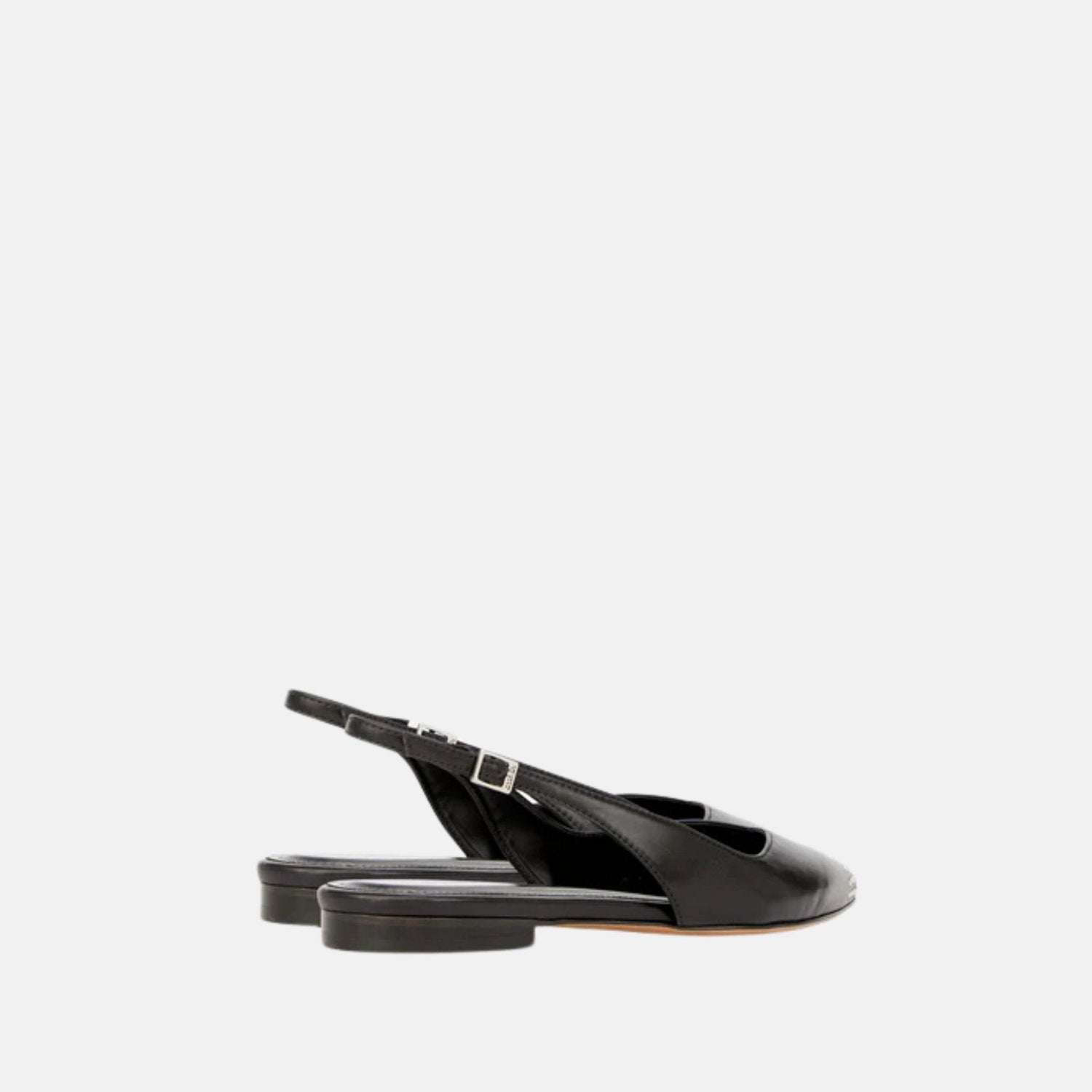 Branee Slingback Ballet Flats in Studded Calfskin