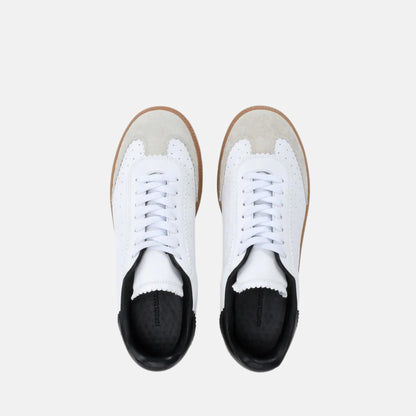 Bryce Low Top Sneakers With Front Lace Up Fastening