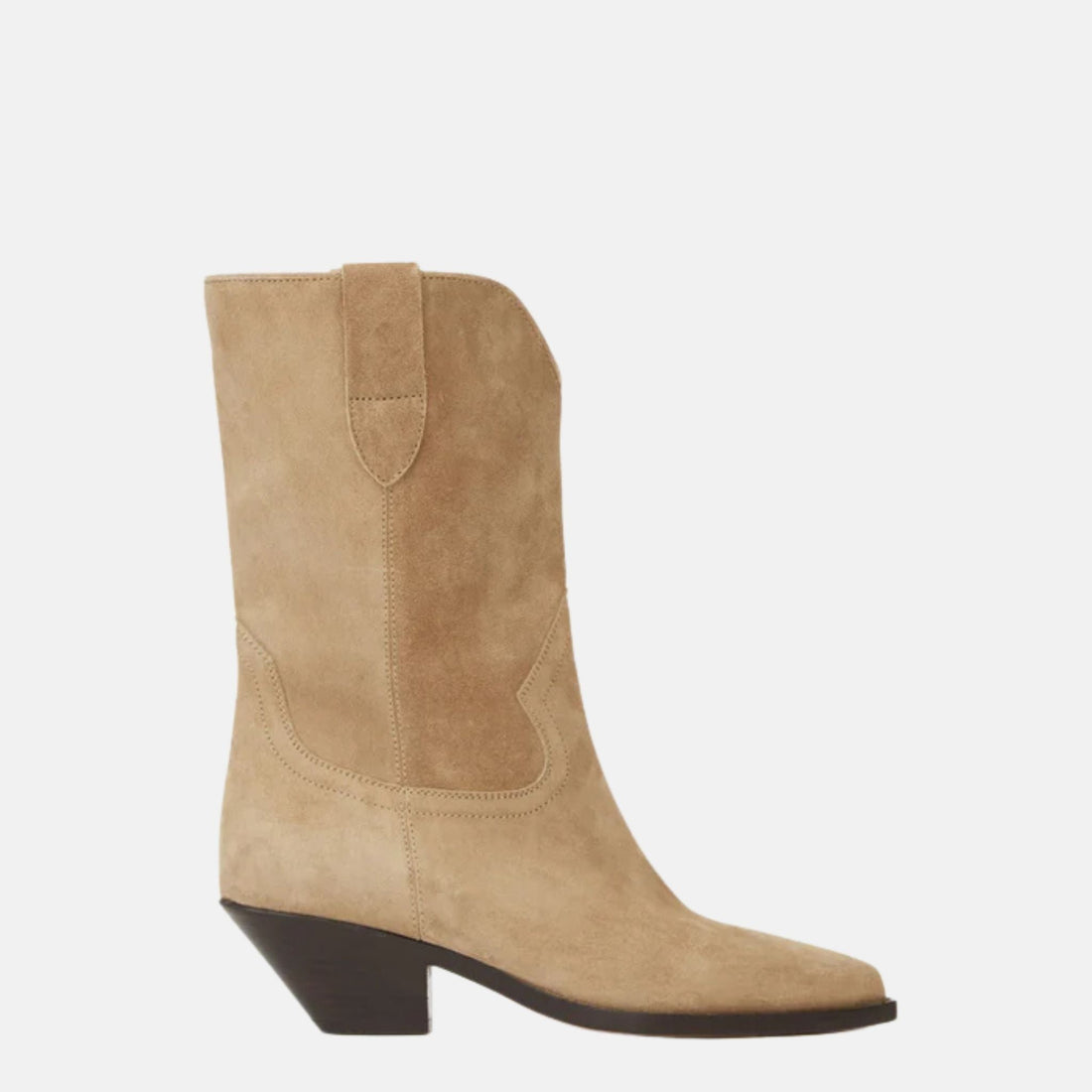 Dahope Cowboy Boots In Suede Calfskin Leather
