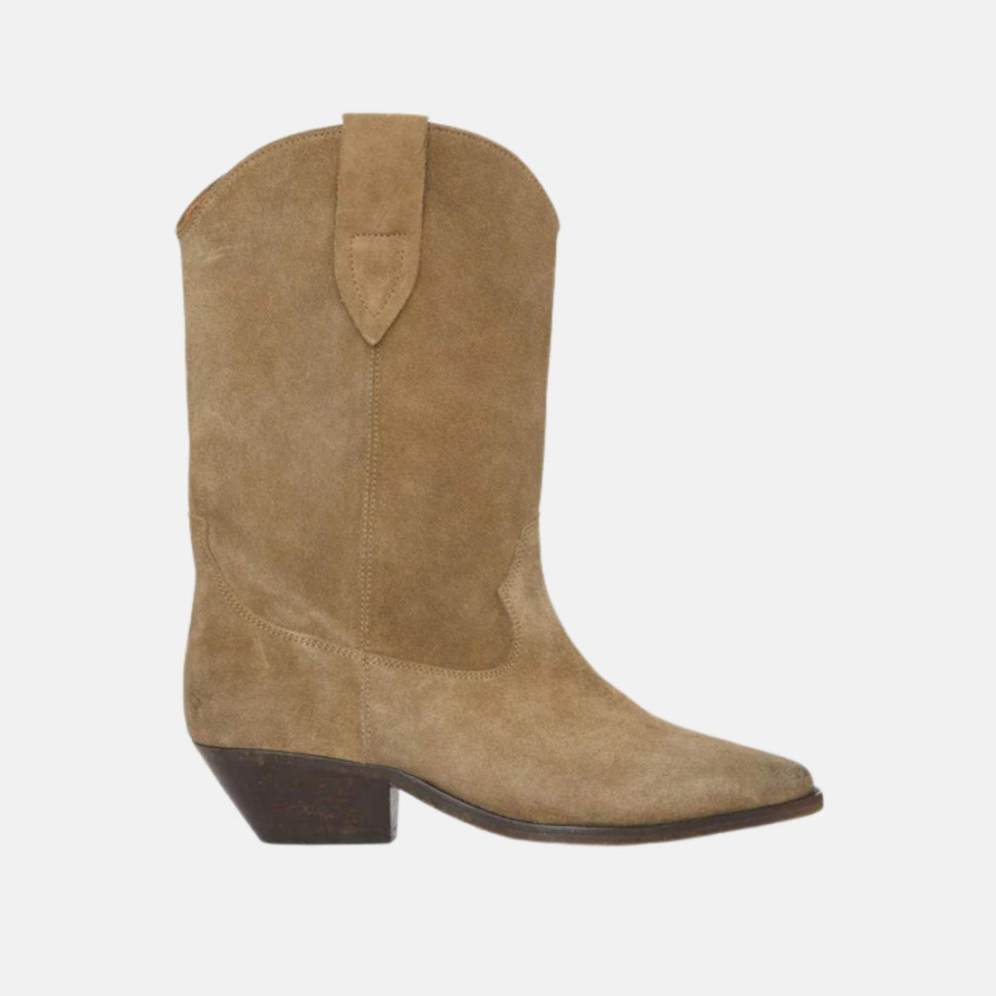 Duerto Suede Calfskin Leather Cowboy Boots