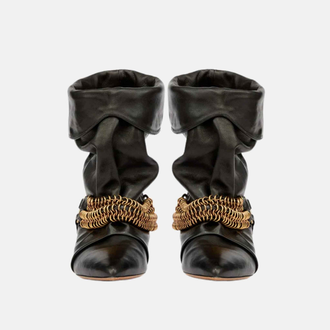 Edrik Draped Boots With Chains