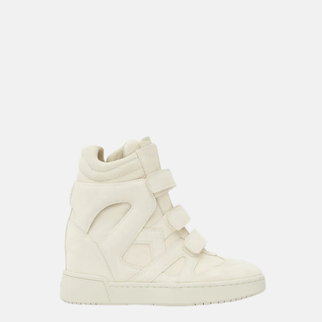 IM3 High Top Wedge Sneakers In Leather