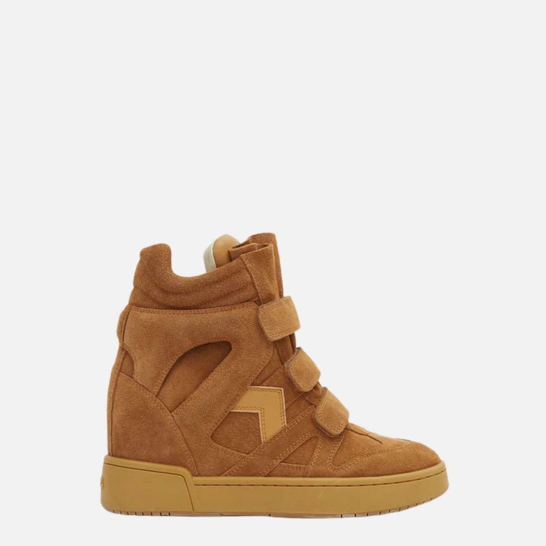 IM3 High Top Wedge Sneakers In Leather