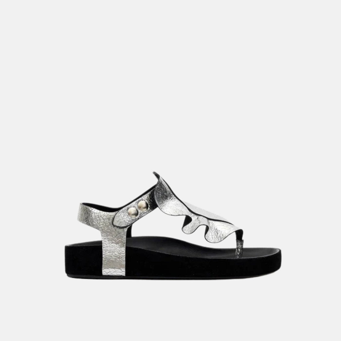 Isela Flat Leather Sandals