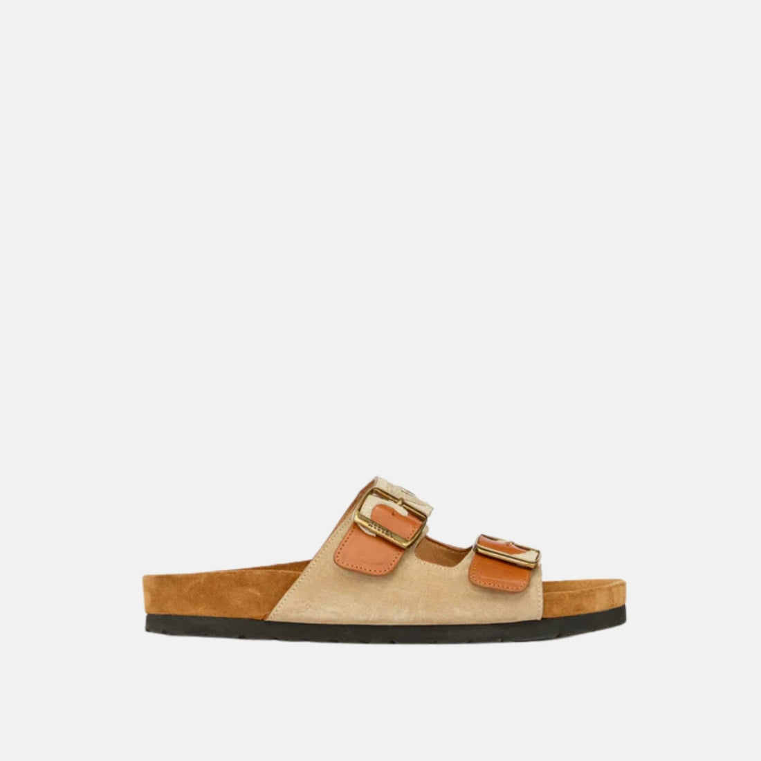Lelik Sandals In Calfskin Leather With Flame Pattern