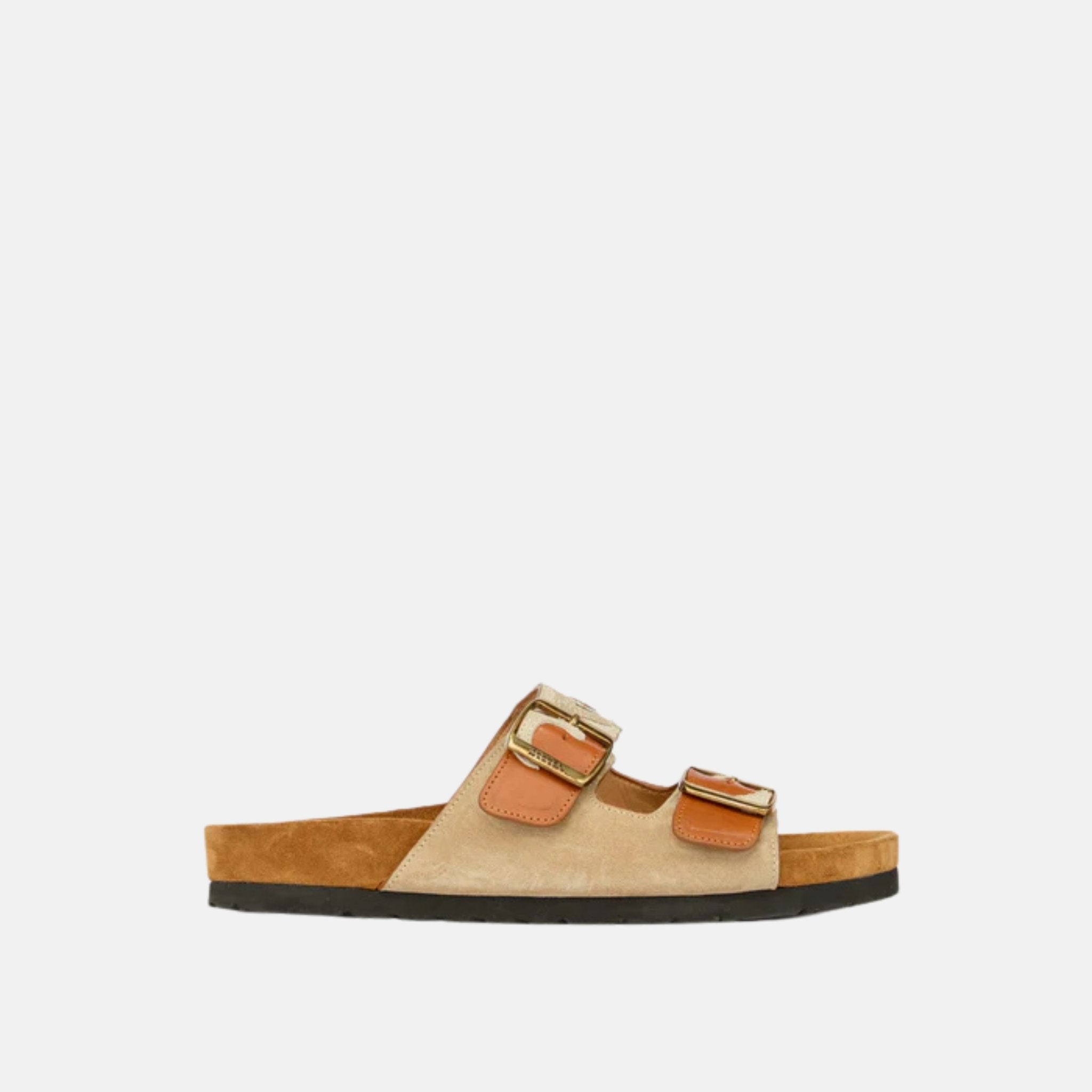 Lelik Sandals In Calfskin Leather With Flame Pattern