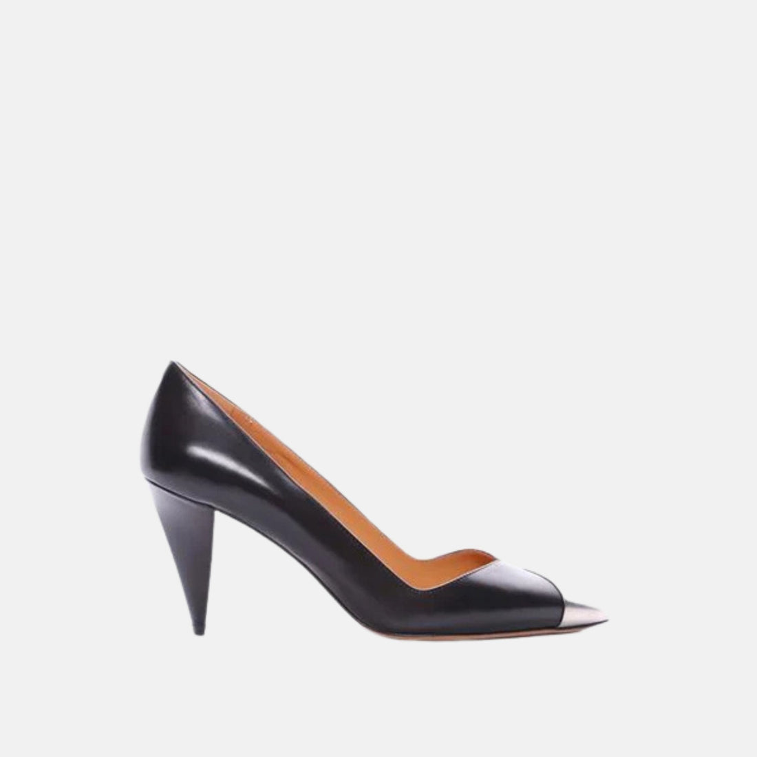 Palda Metal Toecap Leather Pumps