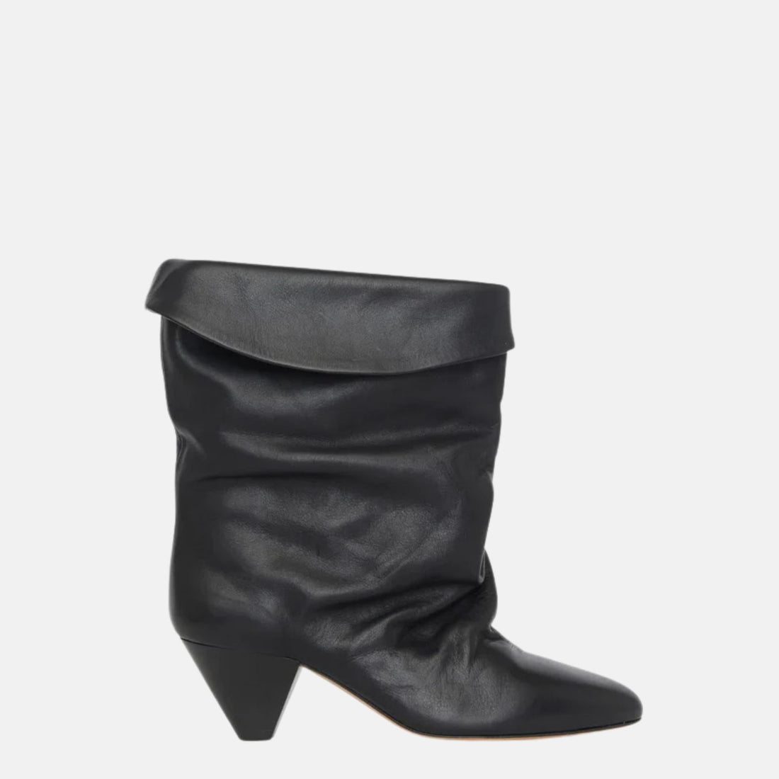 Ryska High Heeled Draped Boots