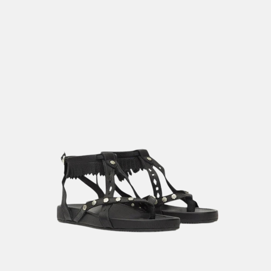 Silya Sandals In Full Grain Leather