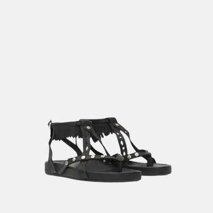 Silya Sandals In Full Grain Leather