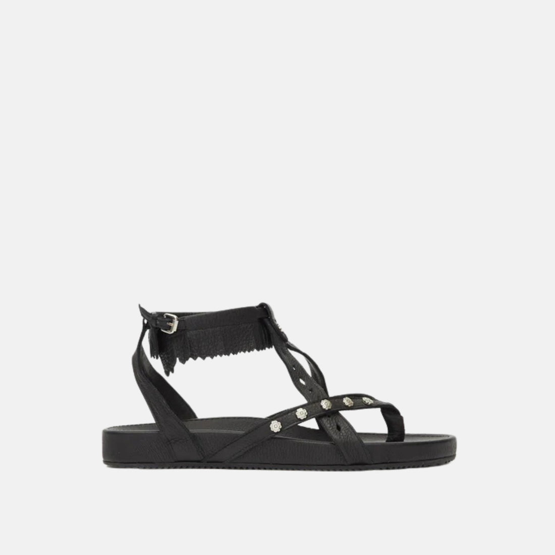Silya Sandals In Full Grain Leather