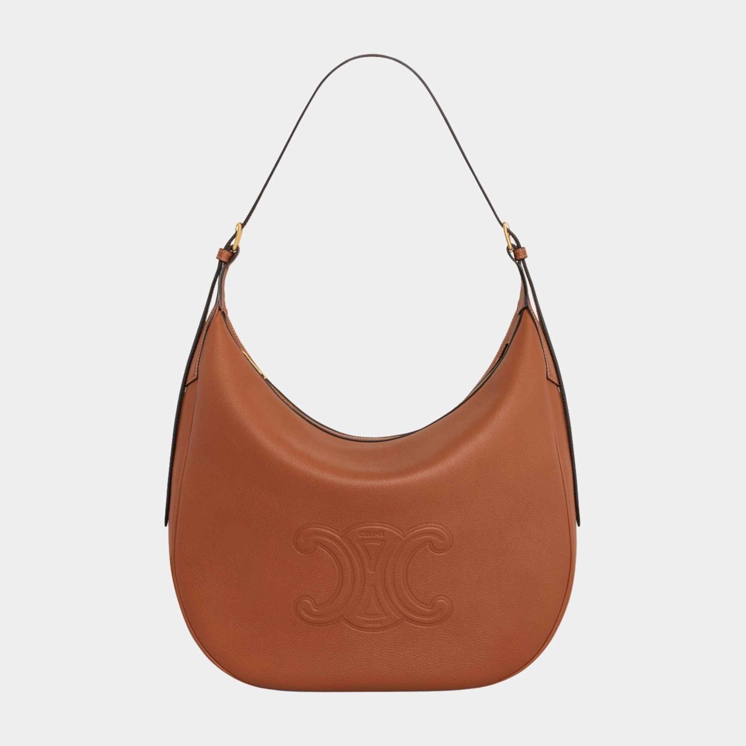 Large Heloise Cuir Triomphe Bag In Supple Calfskin Handbag