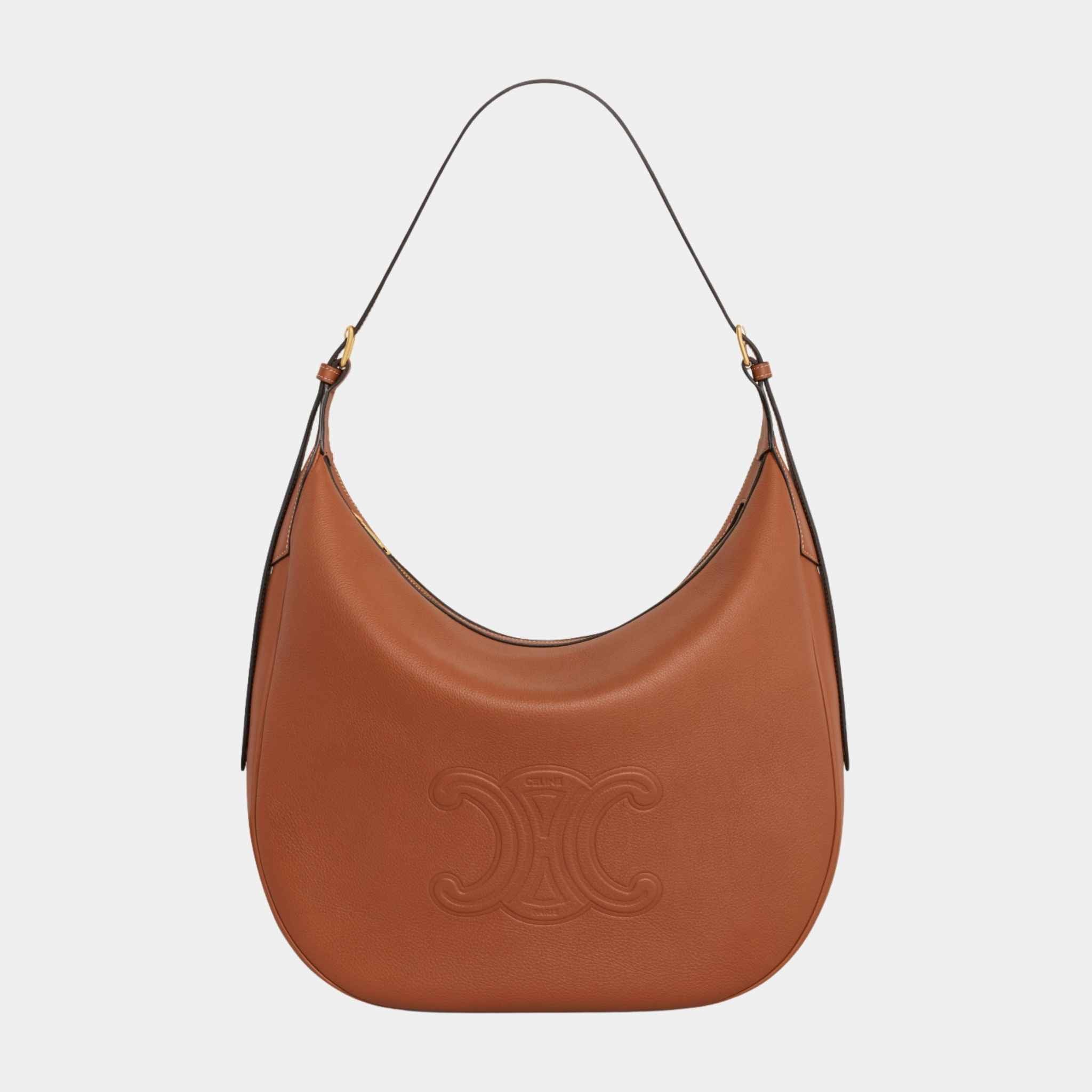 Large Heloise Cuir Triomphe Bag In Supple Calfskin Handbag