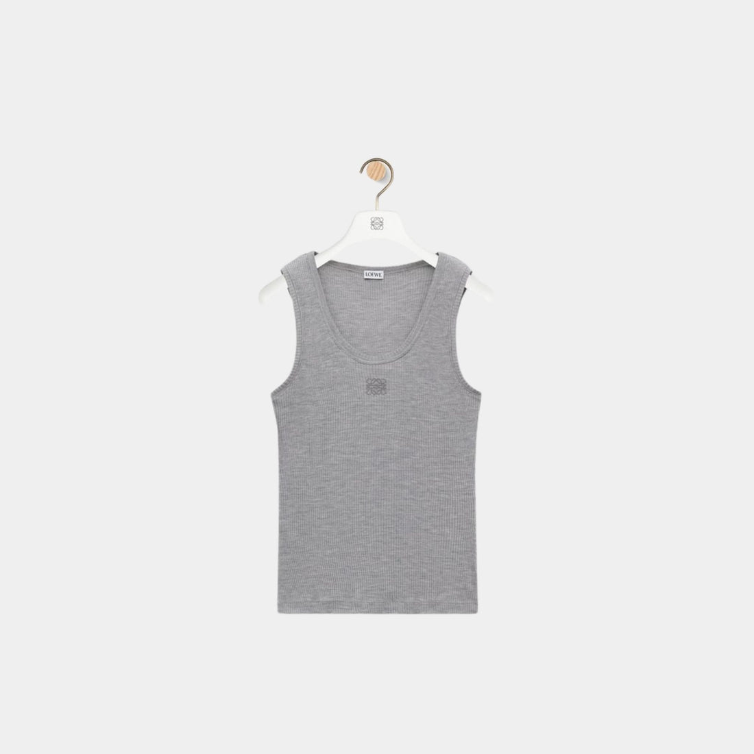 Anagram Tank Top in Silk