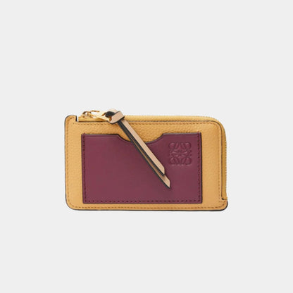 Coin Cardholder In Soft Grained Calfskin