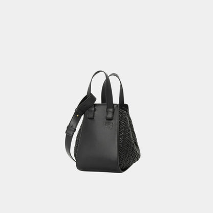 Compact Hammock Bag In Calfskin