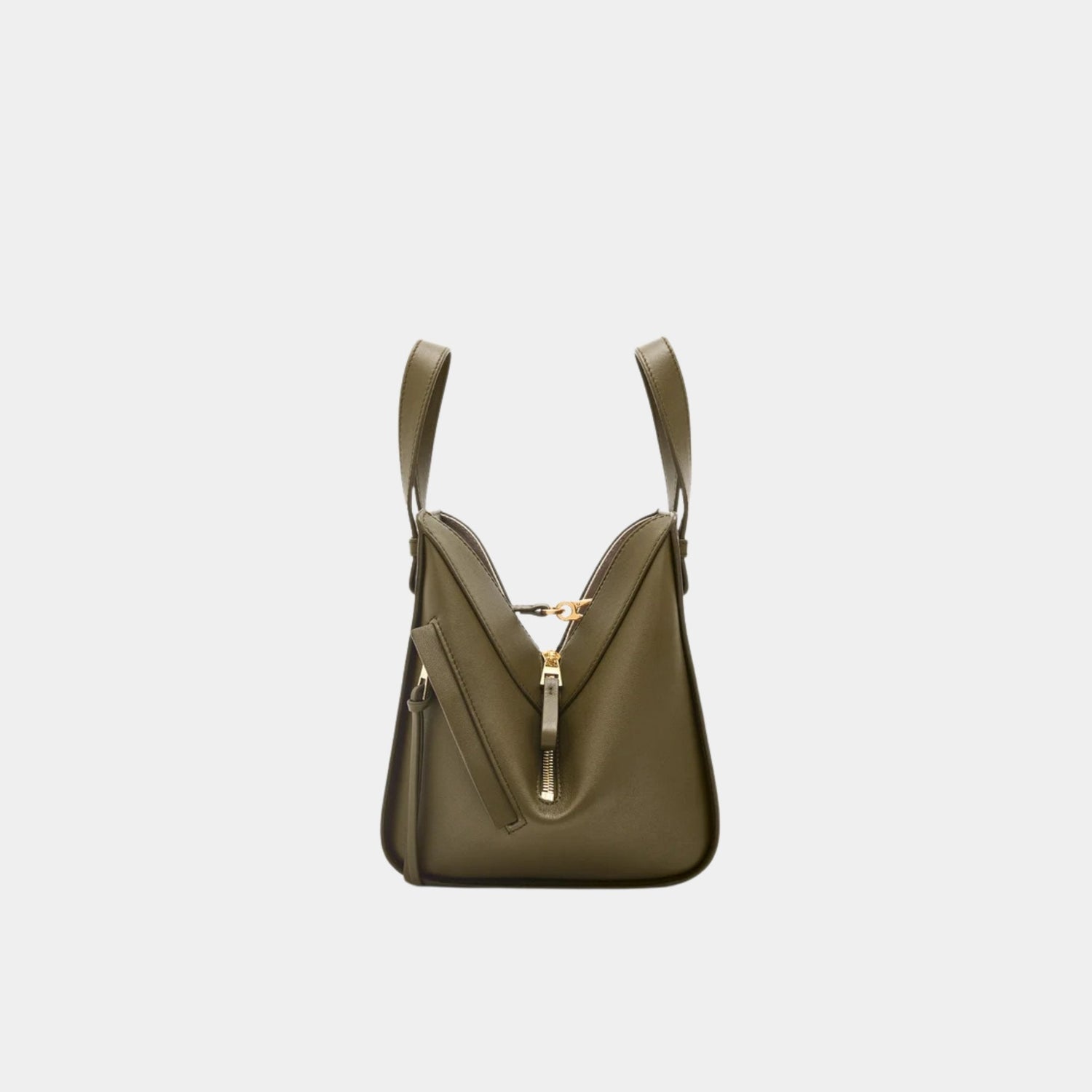 Compact Hammock Bag In Classic Calfskin