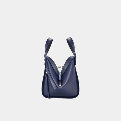 Compact Hammock Bag In Satin Calfskin