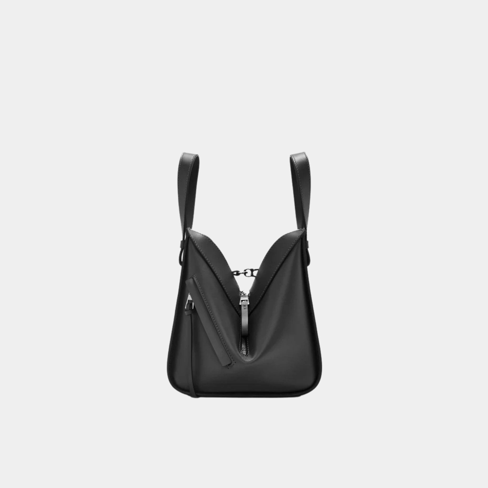 Compact Hammock Bag In Satin Calfskin