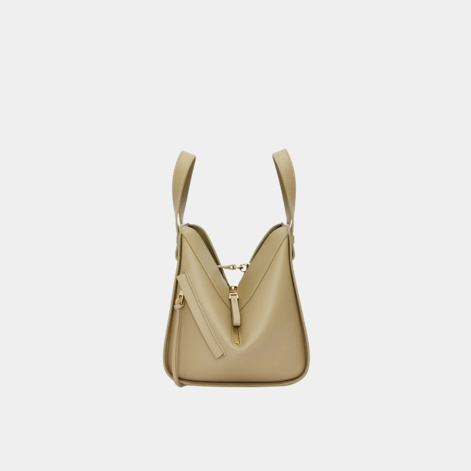 Compact Hammock Bag In Satin Calfskin