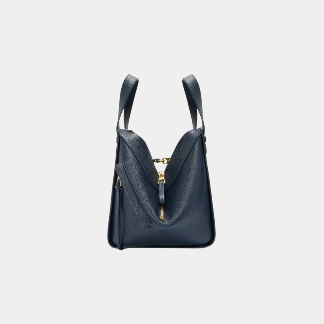 Compact Hammock Bag In Soft Grained Calfskin