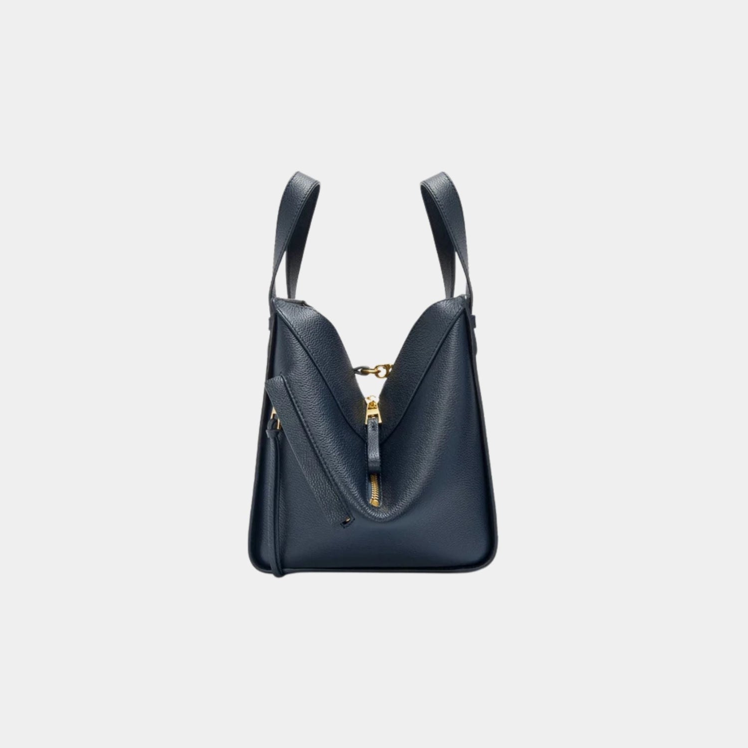 Compact Hammock Bag In Soft Grained Calfskin