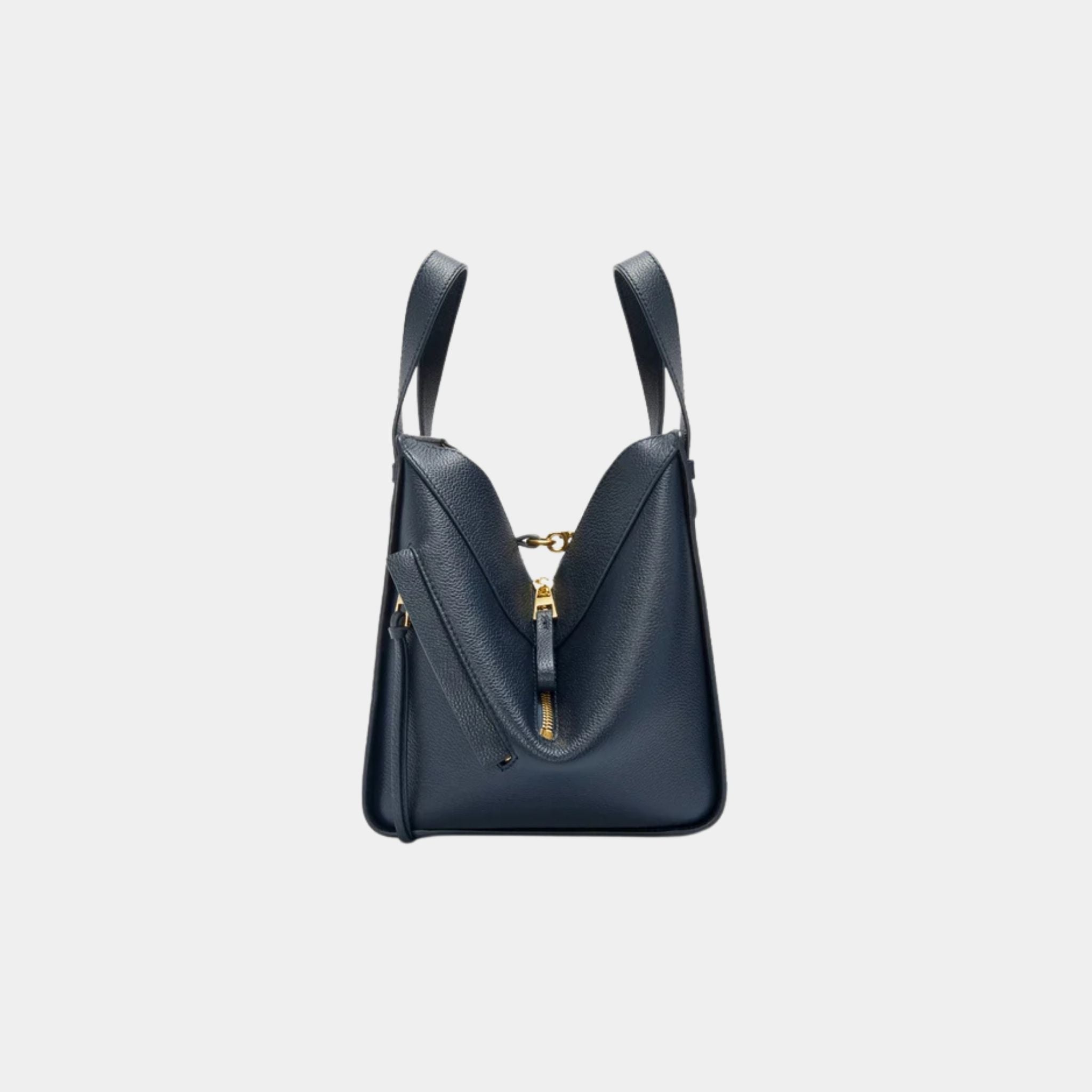 Compact Hammock Bag In Soft Grained Calfskin