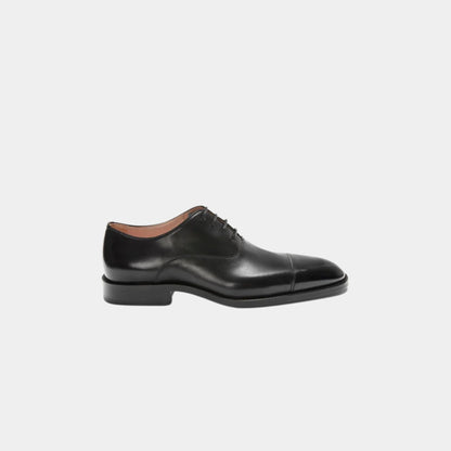 Crown Oxford In Shiny Calfskin