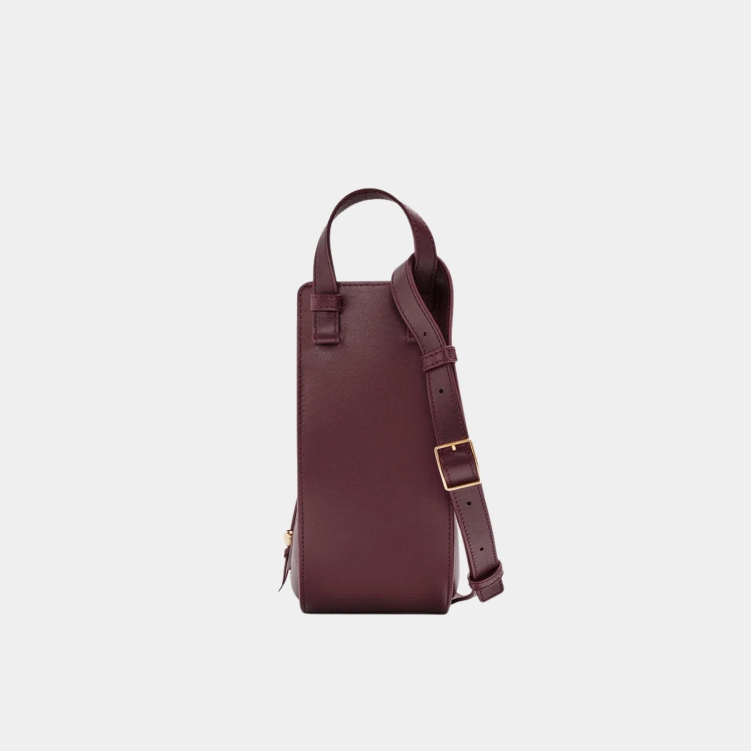 Hammock Slice Bag In Shiny Calfskin