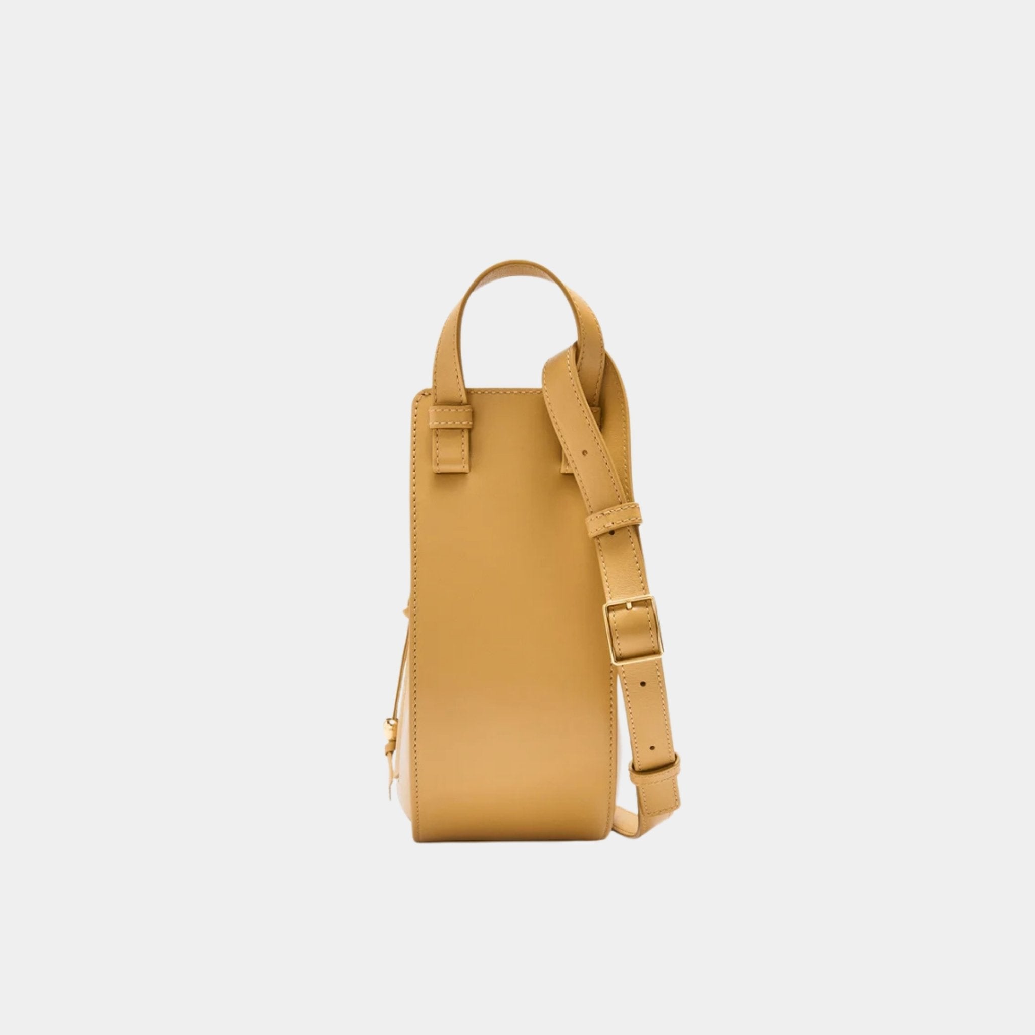 Hammock Slice Bag In Shiny Calfskin