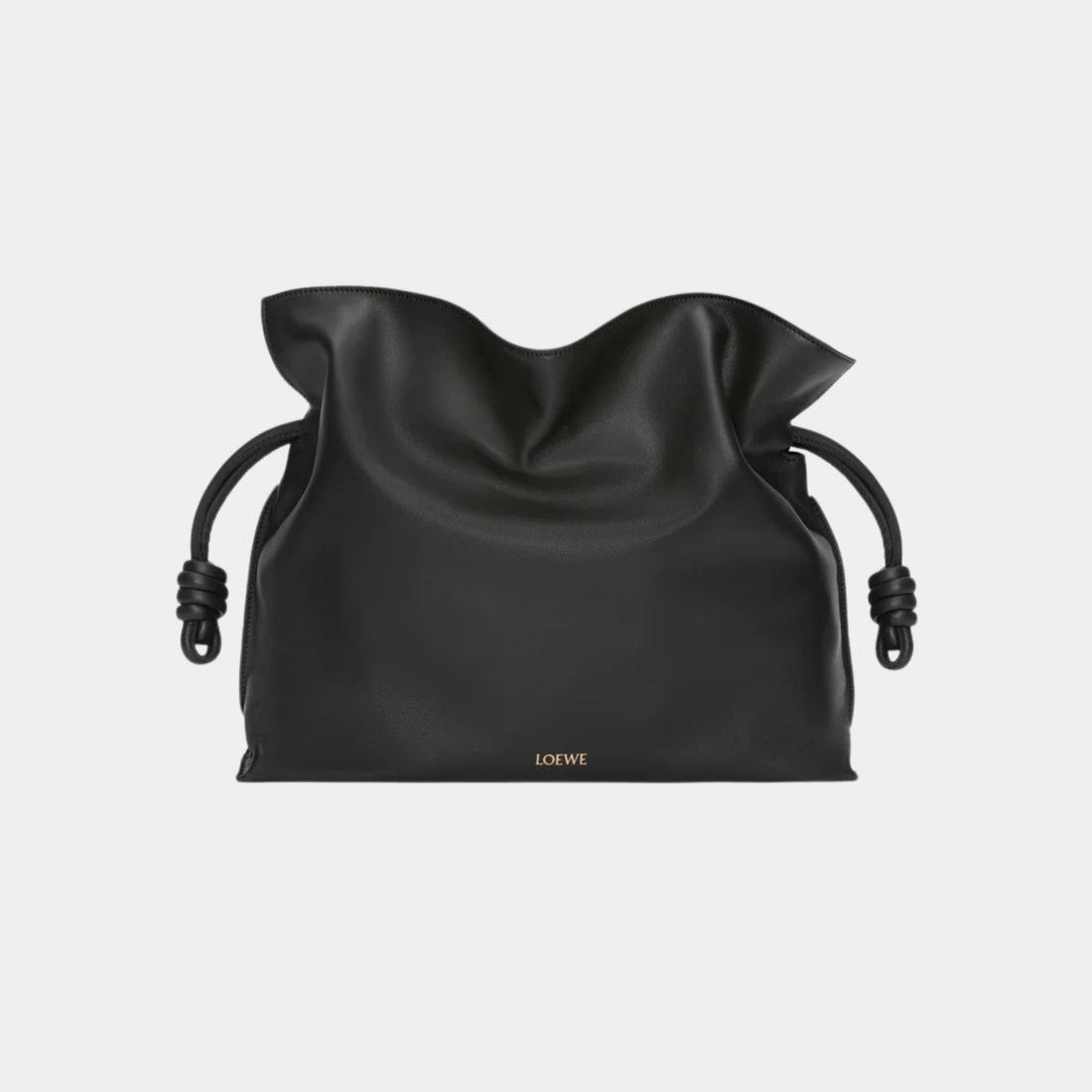 Large Flamenco Clutch Nappa Calf Leather