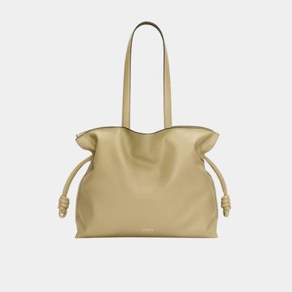 Large Flamenco Clutch Nappa Calf Leather