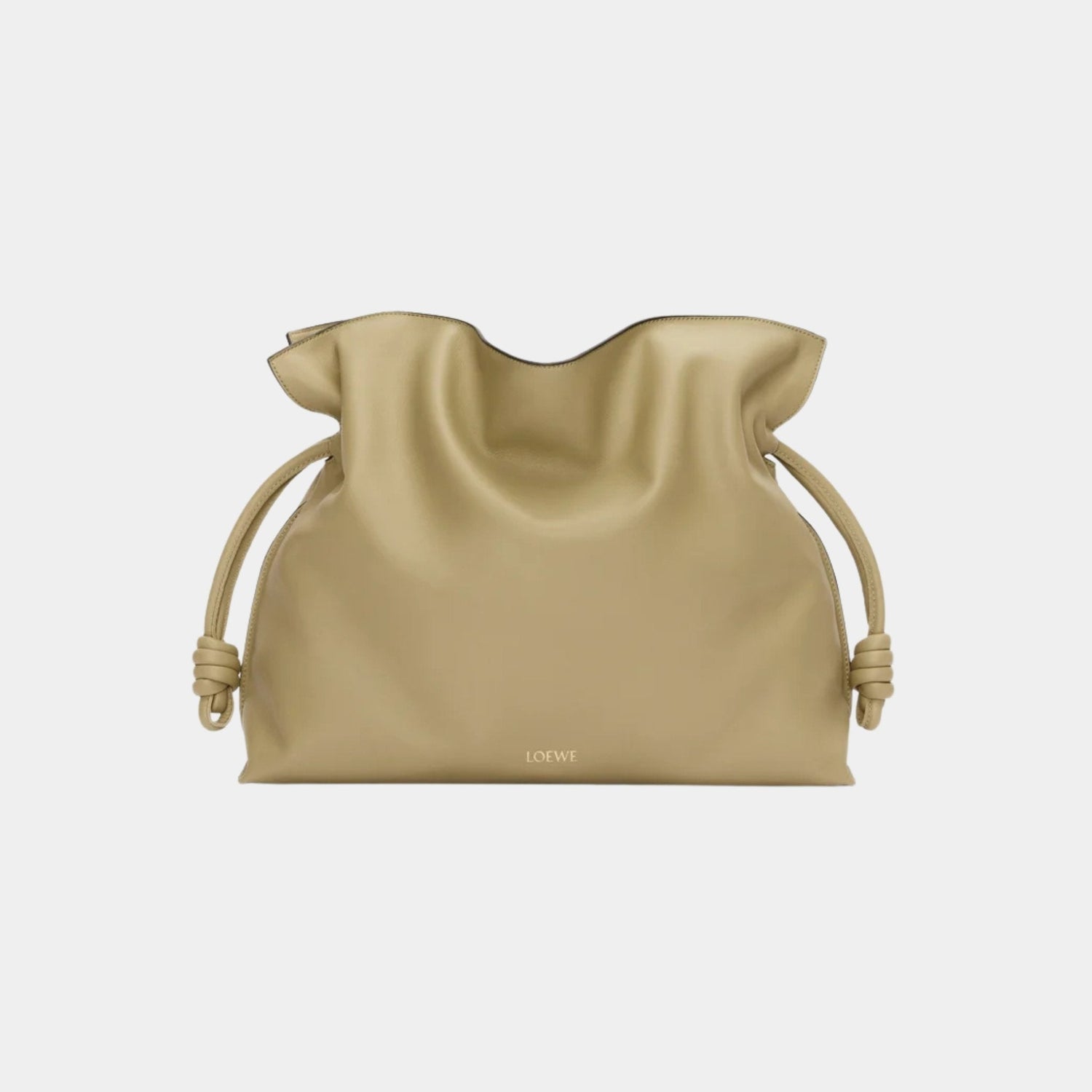 Large Flamenco Clutch Nappa Calf Leather