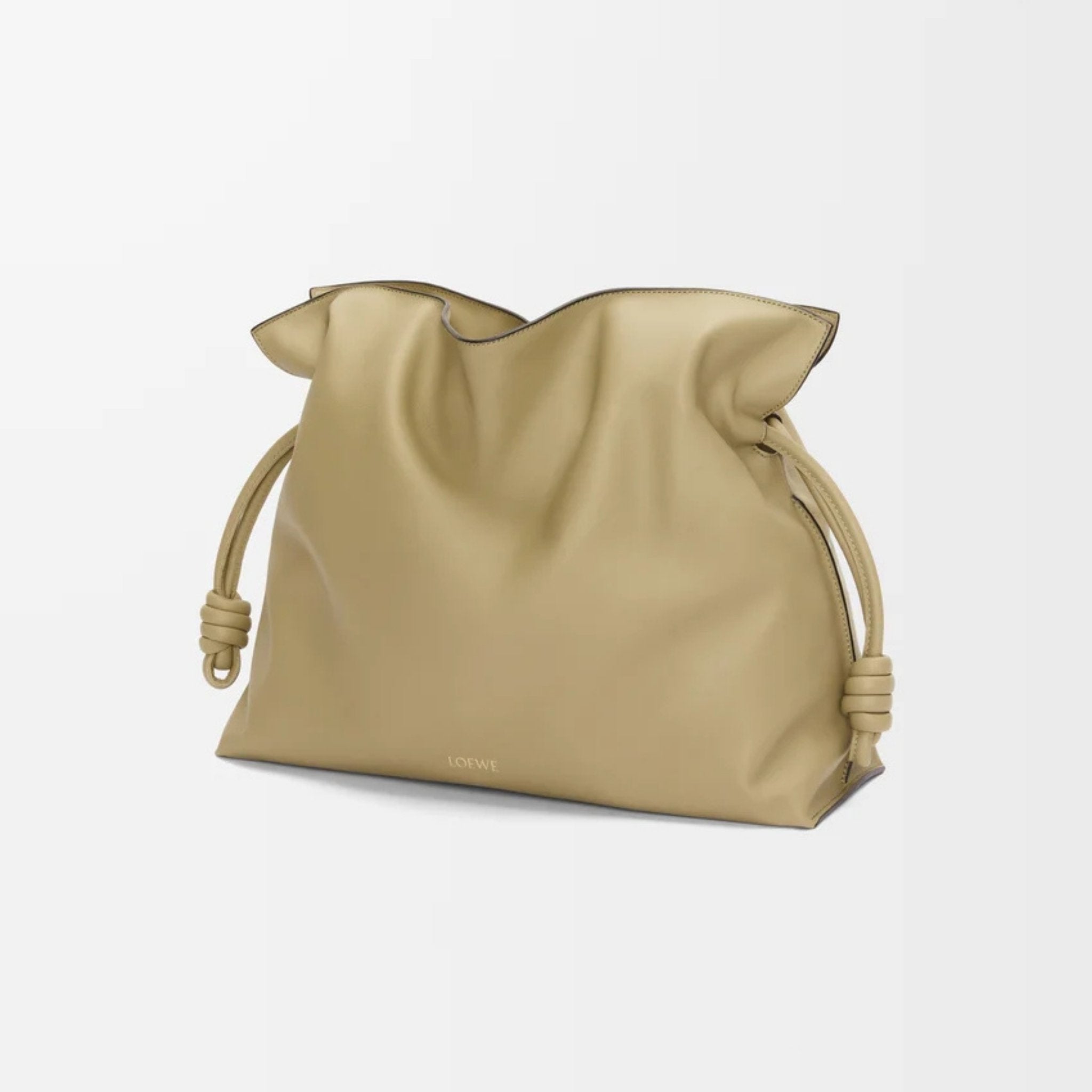 Large Flamenco Clutch Nappa Calf Leather