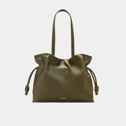 Large Flamenco Clutch Nappa Calf Leather