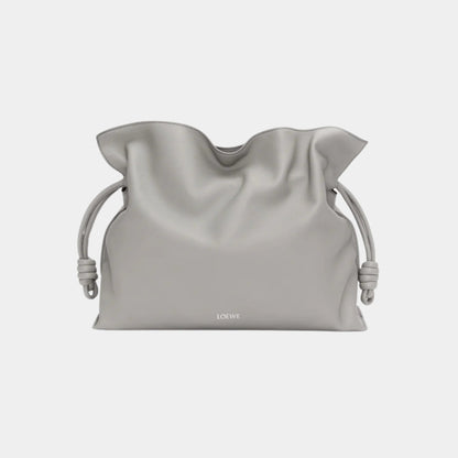 Large Flamenco Clutch Nappa Calf Leather