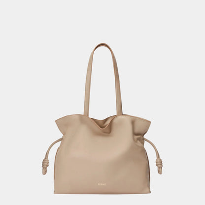 Large Flamenco Clutch Nappa Calf Leather