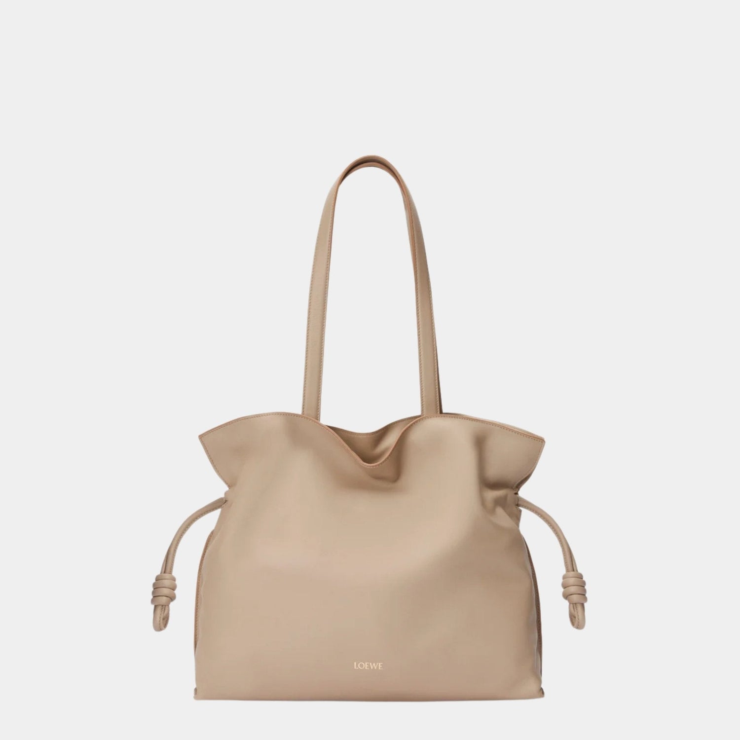 Large Flamenco Clutch Nappa Calf Leather