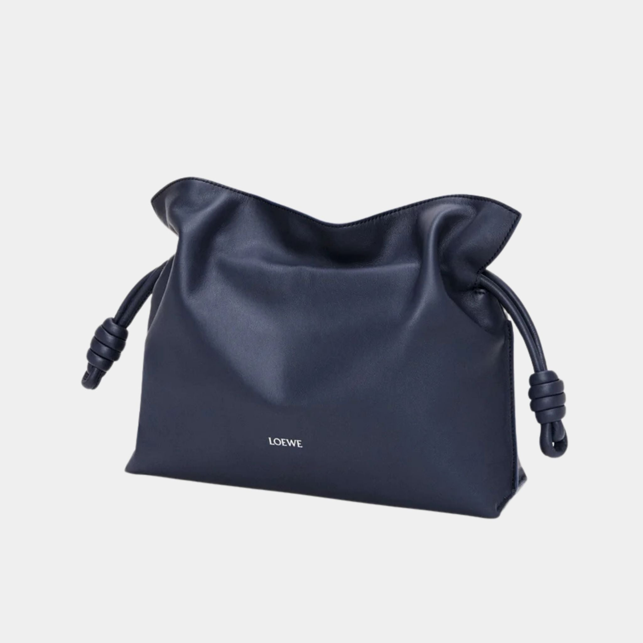 Medium-sized Flamenco Clutch Nappa Calf Leather