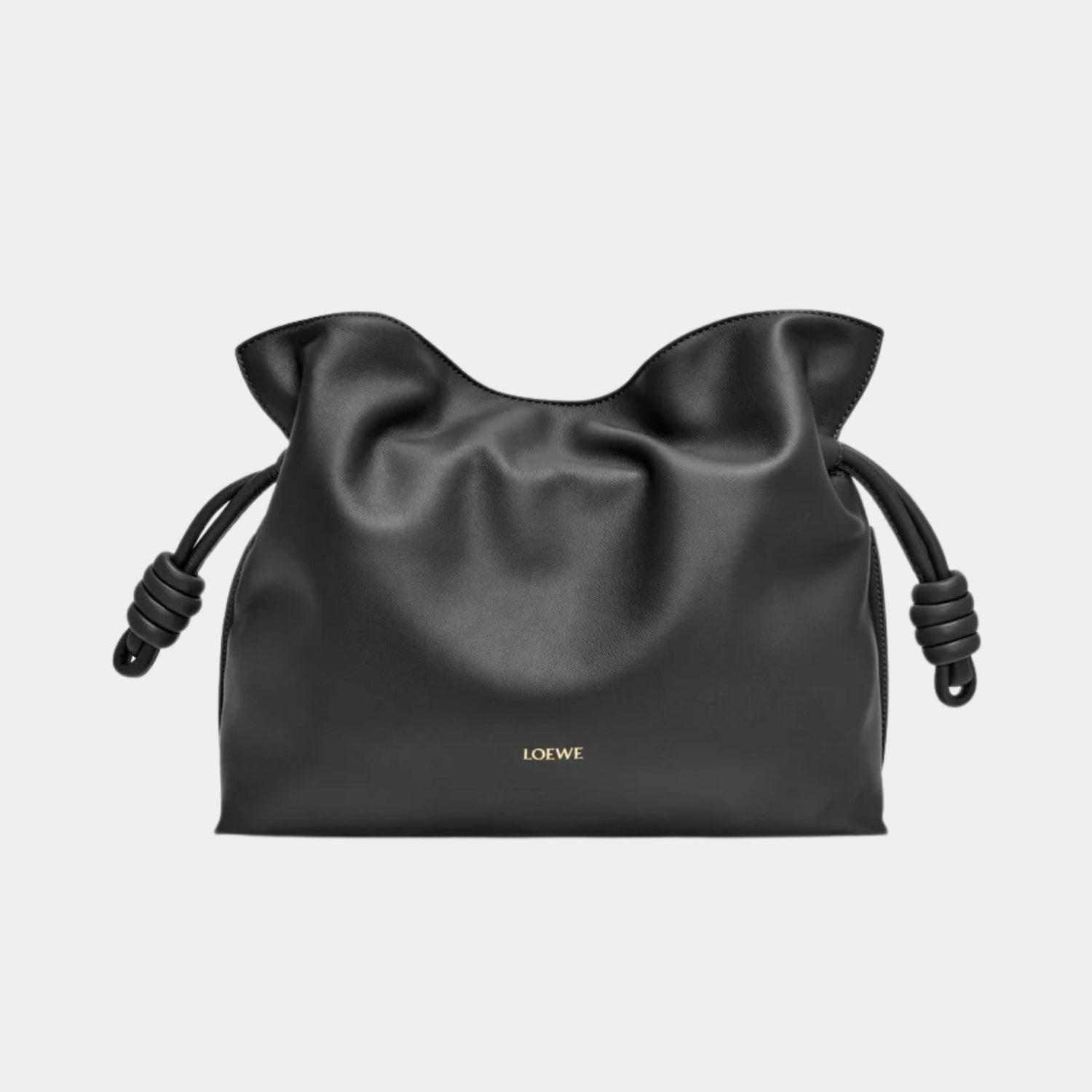 Medium-sized Flamenco Clutch Nappa Calf Leather