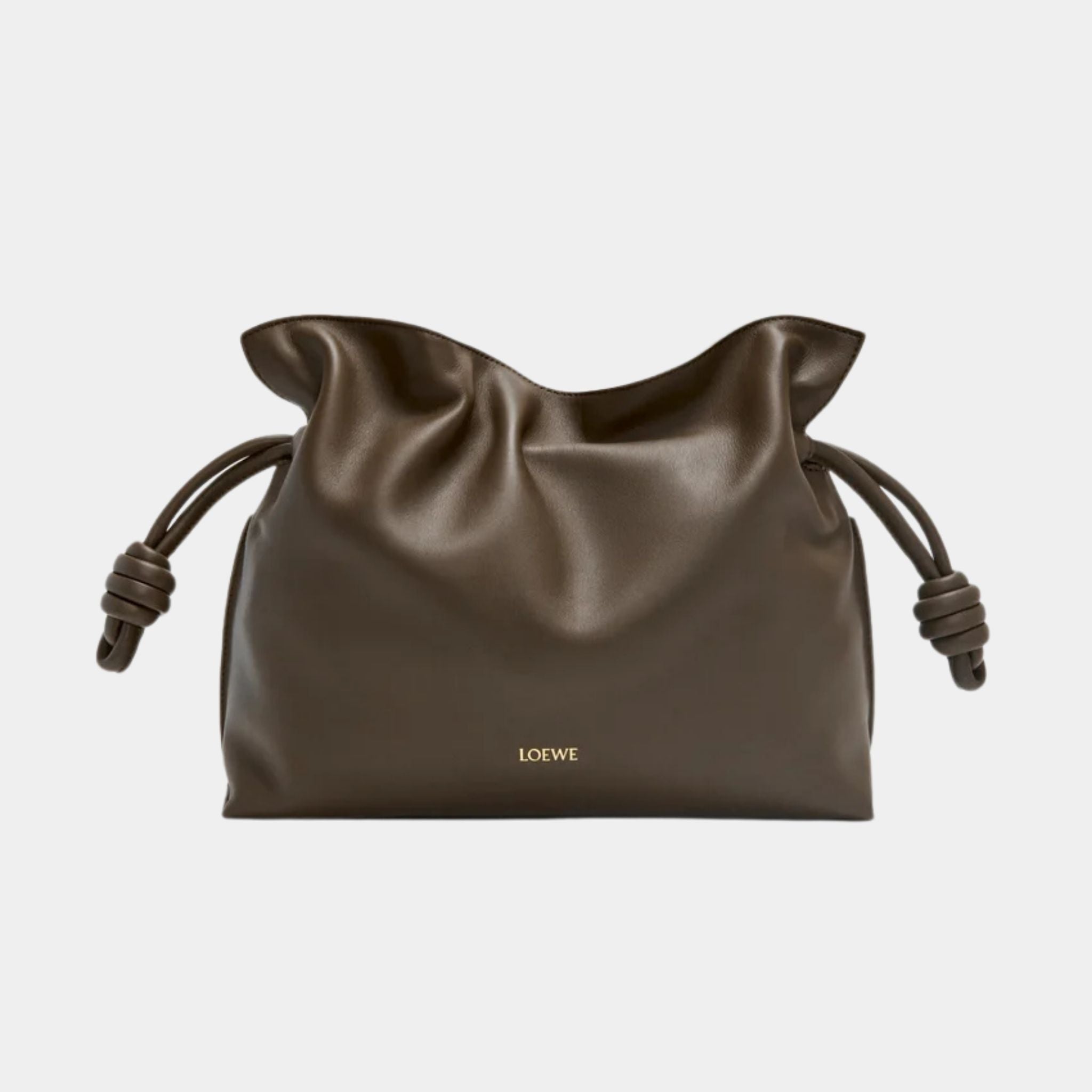 Medium-sized Flamenco Clutch Nappa Calf Leather