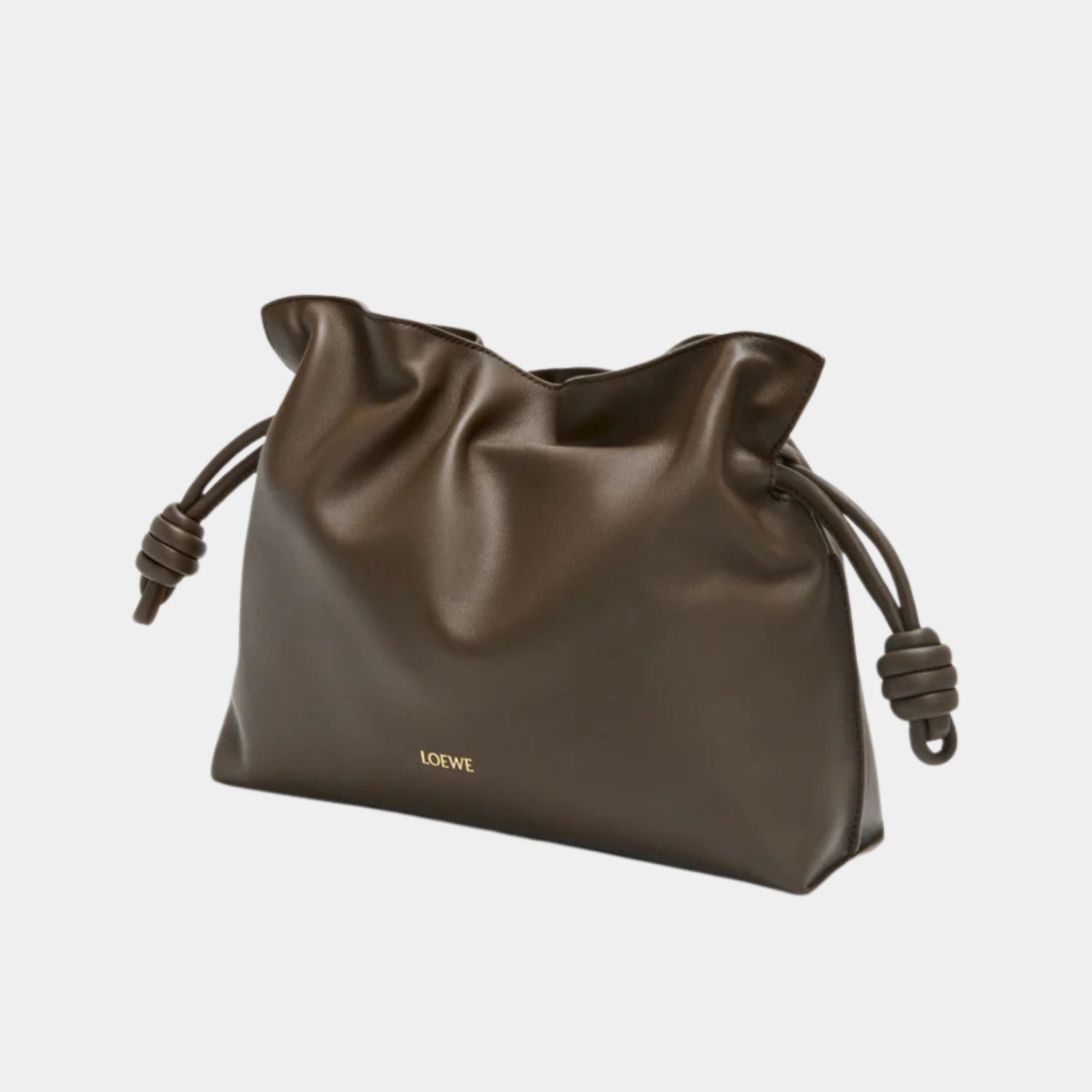 Medium-sized Flamenco Clutch Nappa Calf Leather