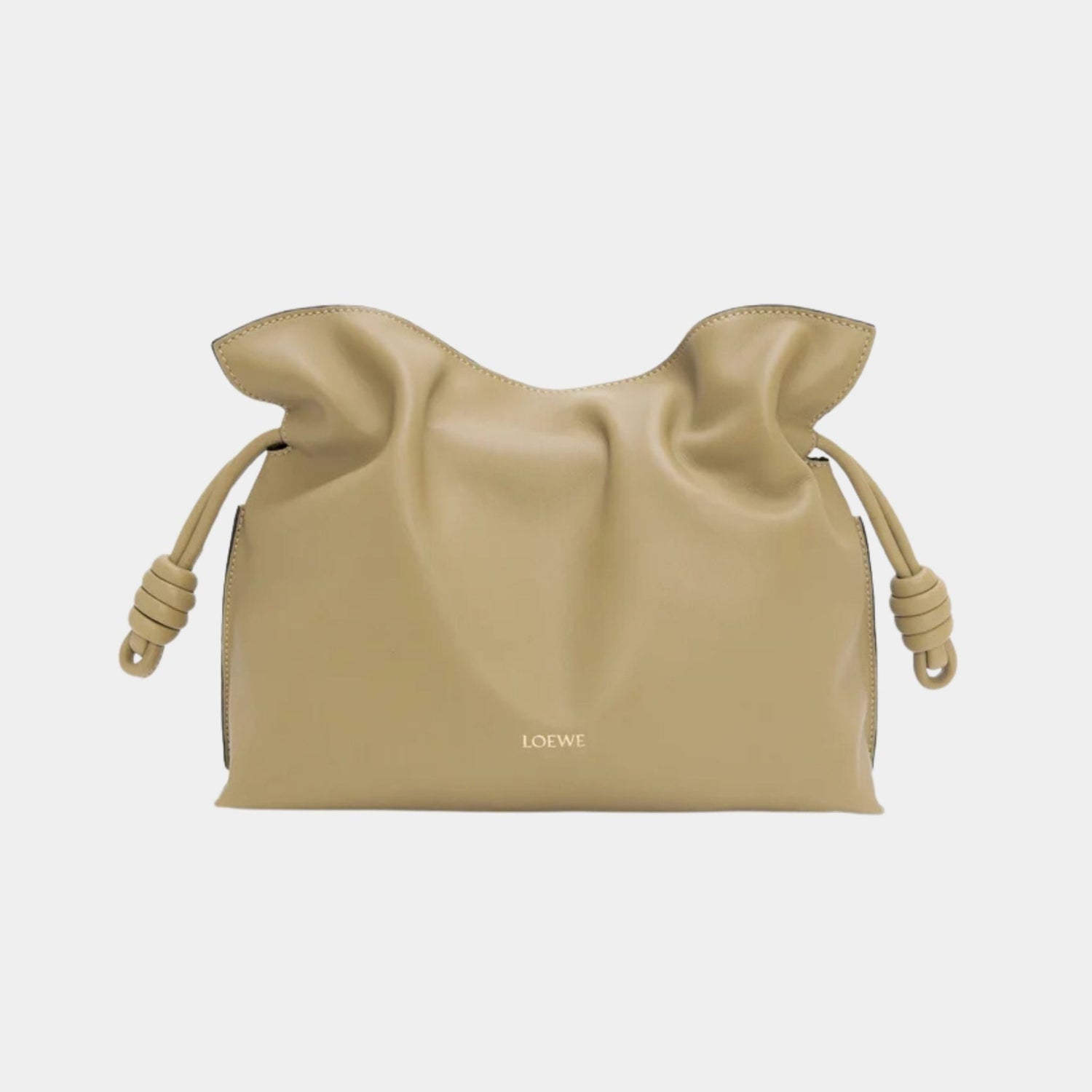 Medium-sized Flamenco Clutch Nappa Calf Leather