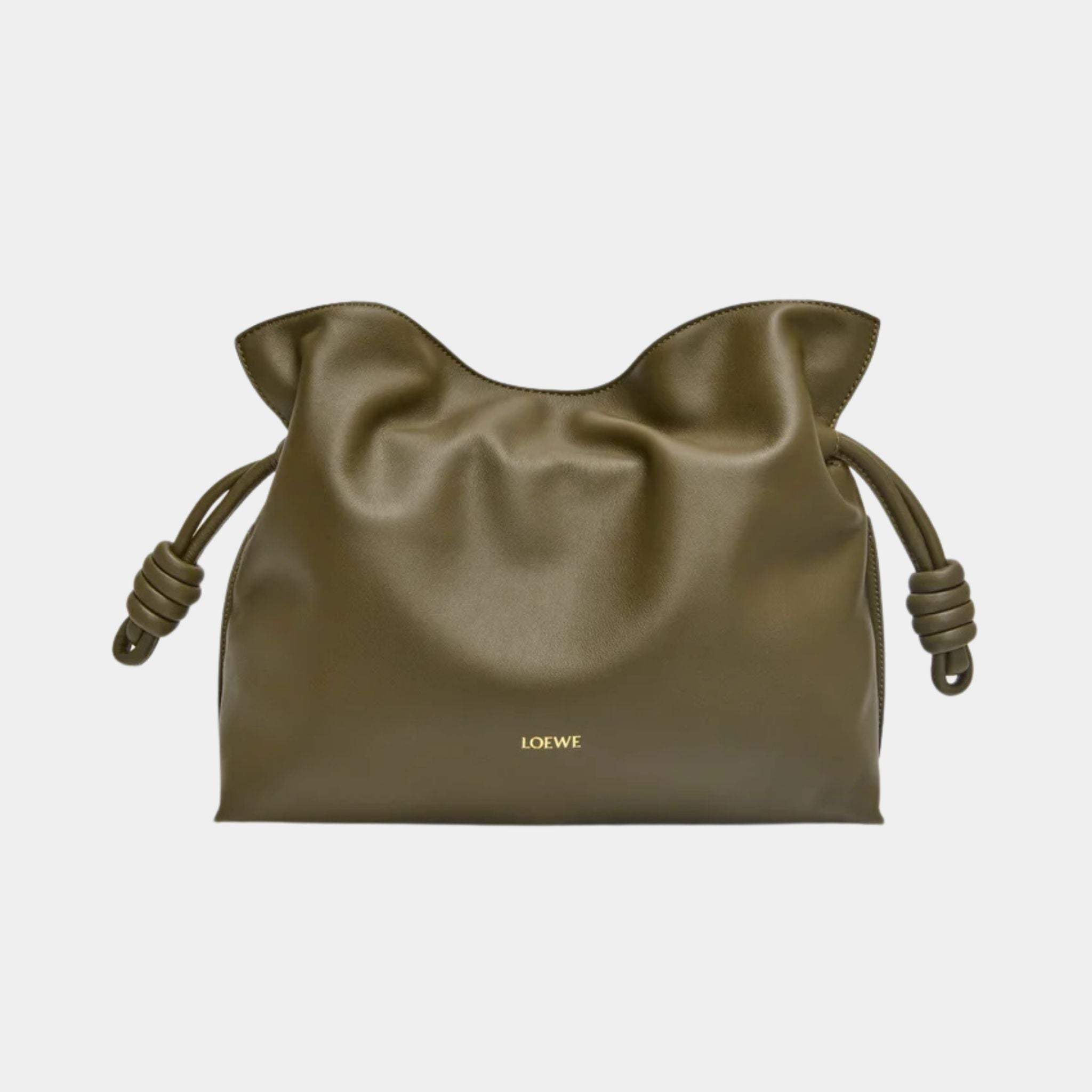 Medium-sized Flamenco Clutch Nappa Calf Leather