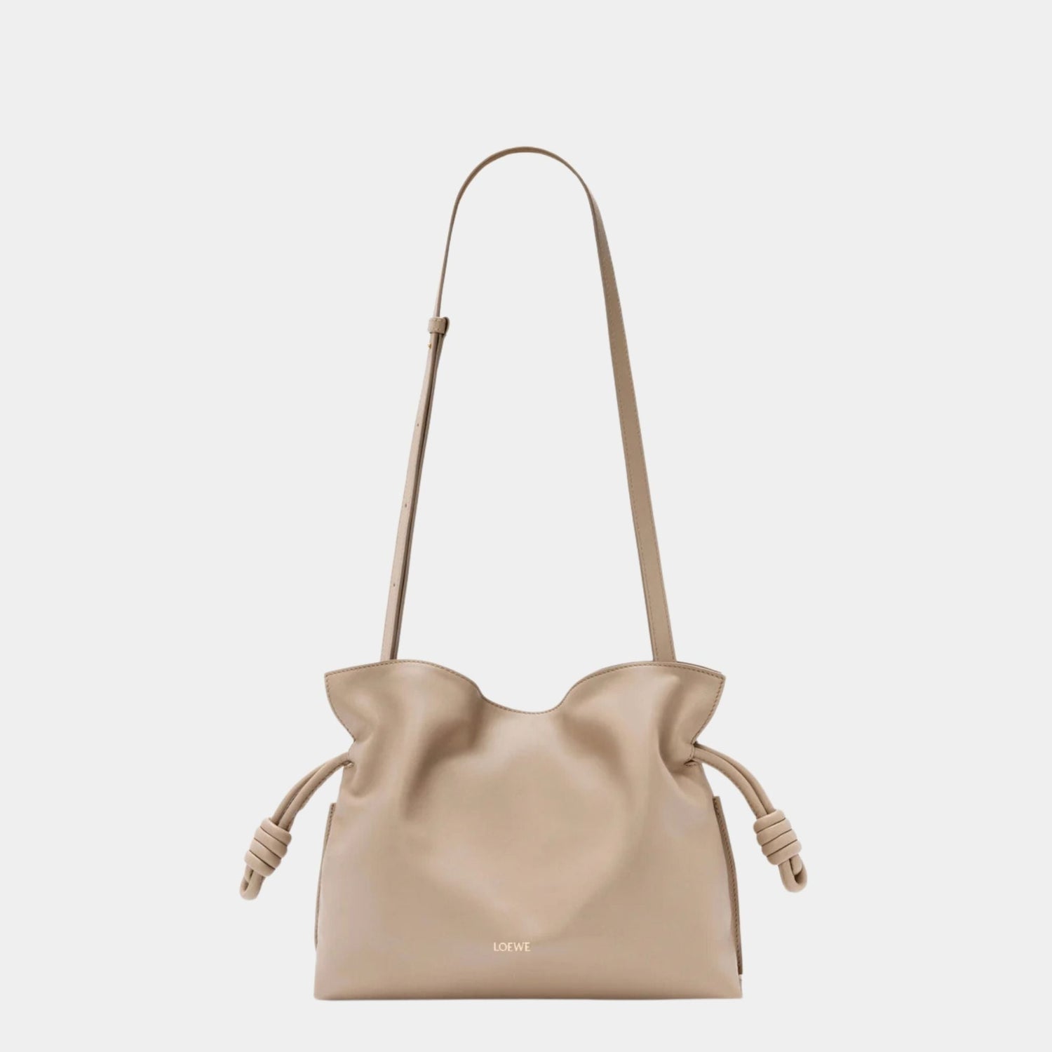 Medium-sized Flamenco Clutch Nappa Calf Leather