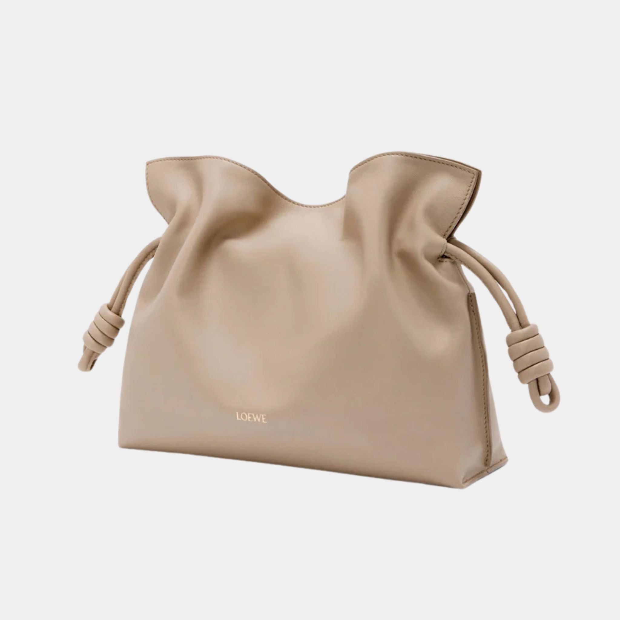 Medium-sized Flamenco Clutch Nappa Calf Leather