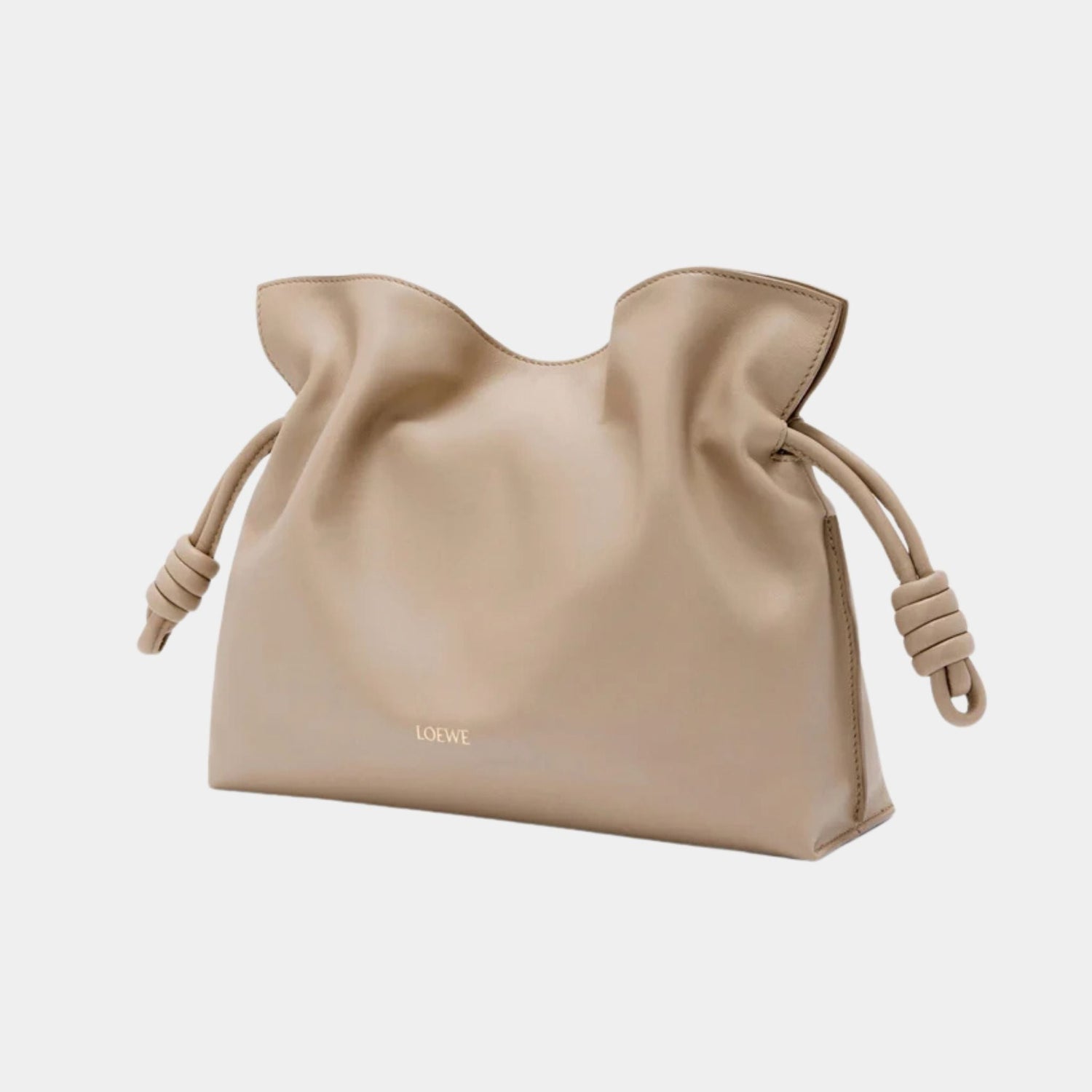 Medium-sized Flamenco Clutch Nappa Calf Leather