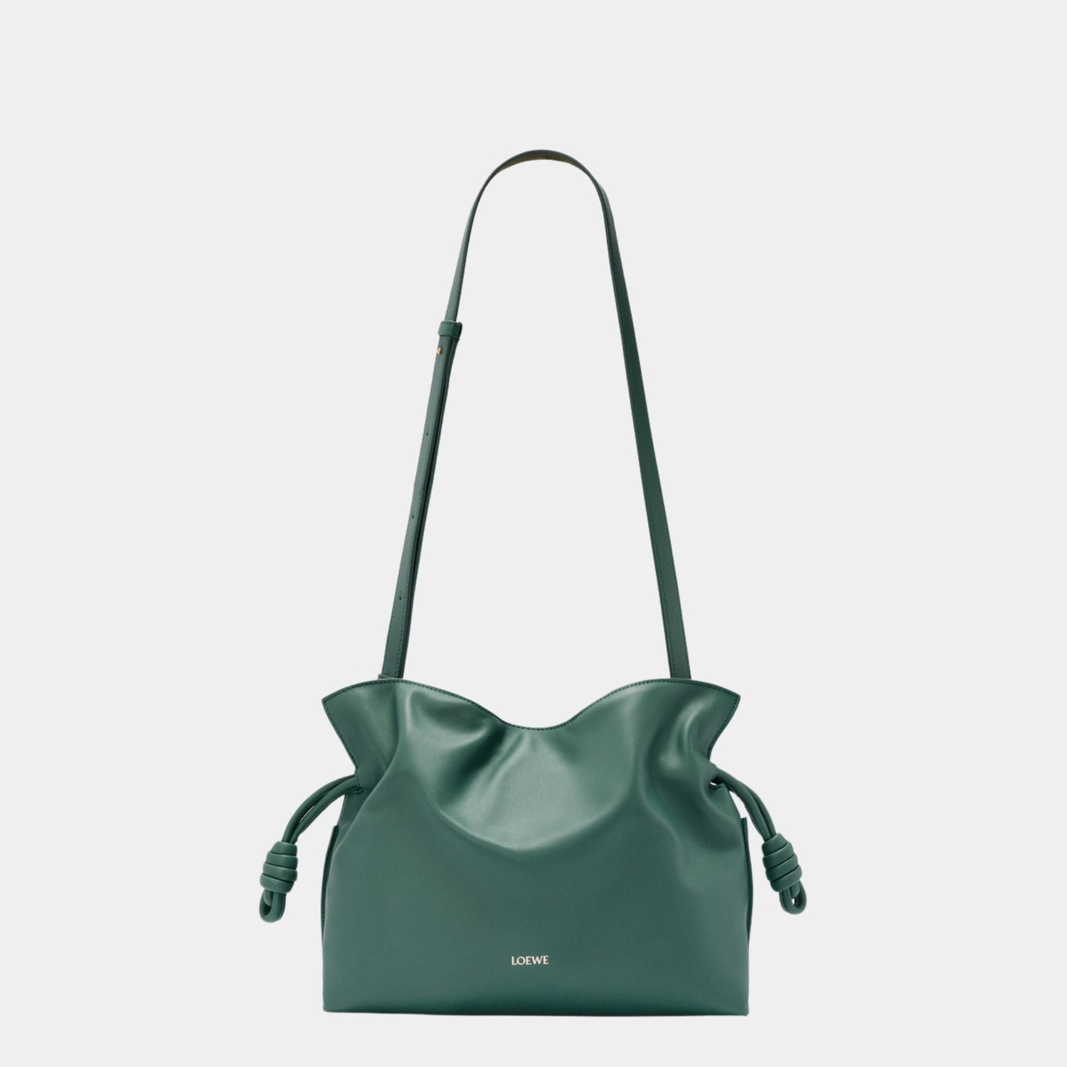 Medium-sized Flamenco Clutch Nappa Calf Leather